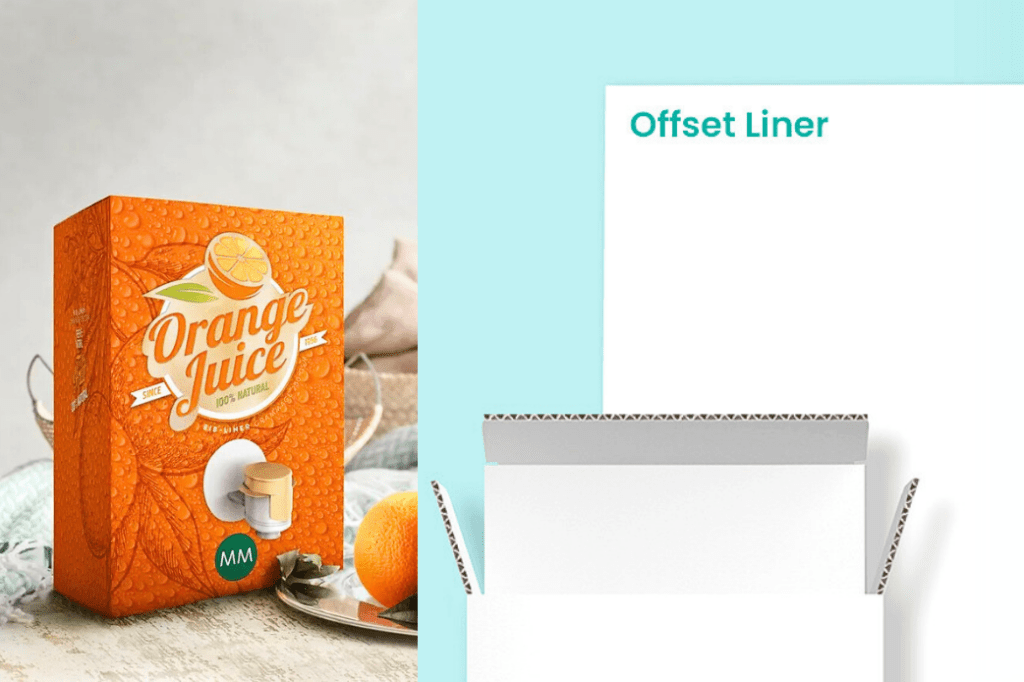 Swanline MM Topliner GD2 offset litho liner for litho laminated packaging, offering excellent colour density, sharp contrast and recycled fibre content.